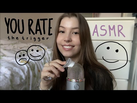 ASMR you rate the trigger + random talk (german/deutsch) | emily asmr