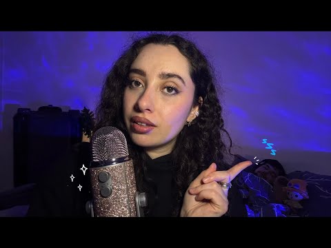 ASMR - JE FAIS DE L'ASMR JUSQU'À CE QUE MON COPAIN S'ENDORME 💤 (triggers et chuchotement doux)