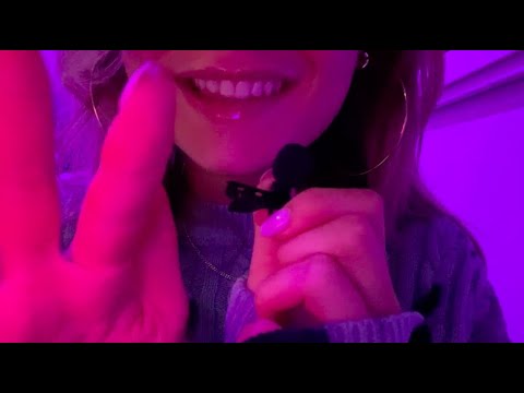 ASMR Inaudible/Semi-Inaudible Whispers (Mouth Sounds)