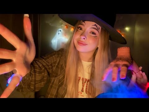 Halloween 🎃 ASMR  | Cleansing your energy | sleep triggers 🌙