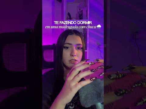 ASMR PARA DORMIR AGORA!!! Sons de chuva 😴🌧️ #asmr #sonsdechuva #chuvaparadormir #relax