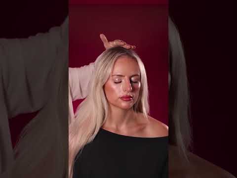 ASMR Hair Perfecting for a TV Commercial ✨ perfectionist touch ups, brushing + product application