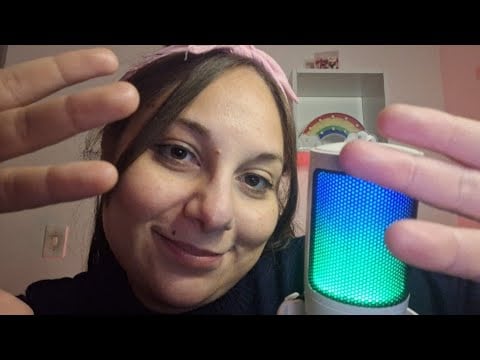 ASMR | Te Toco la carita 🥰🩷 (tocando no seu rosto) 