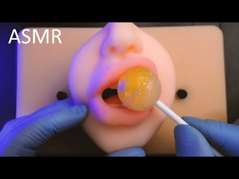 [ASMR] 咀嚼音専用🎭肉厚マネキン型マイクで12種の最高な音♫ (メイクアップ, ピアス)