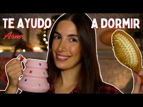 ASMR Te Preparo para Dormir ✨ Especial Navidad 🎄{Atención Personal & Layered Sounds}