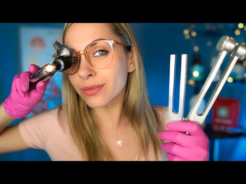 ASMR Deep inside your EARS Unclogging - Otoscope ear exam,  EAR CLEANING for Sleep