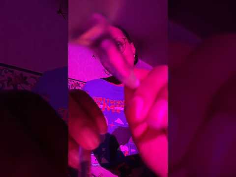 ASMR face brushing to help you sleep #asmr
