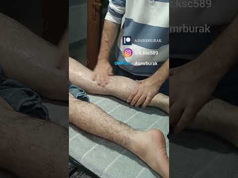Relaxing Turkish Massage Techniques for Hamstring Muscles #satisfying #relaxing #asmr #shorts