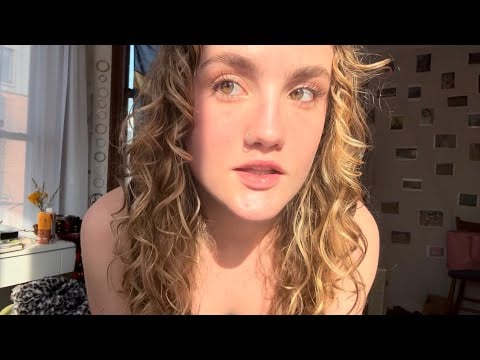 grwm positive affirmations (explaining radical acceptance) ASMR personal attention &bestie real talk