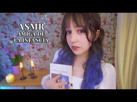 ⭐ASMR Duerme en mis piernas: tu Amiga de la Infancia te Cuida 🌿 Caricias Para dormir