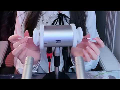Deep Ear Cleaning & Relaxing ASMR: Goose Feather, Head Wash&Gentle Haircut Sounds / 3Hr (No Talking)