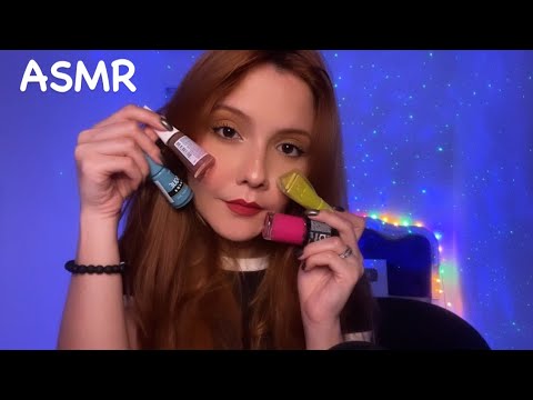 ASMR- EU VOU CUIDAR DE SUAS UNHAS ATÉ VOCÊ DORMIR