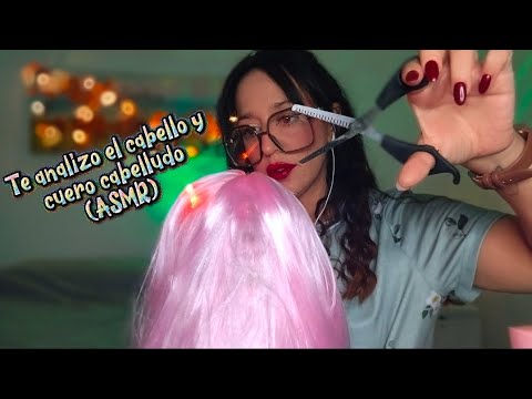 ASMR Examen capilar intenso 💆‍♀️ susurros, caricias y sonidos relajantes 