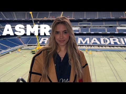 ASMR TOUR  SANTIAGO BERNABÉU  🏟️ O ESTÁDIO DO REAL MADRID
