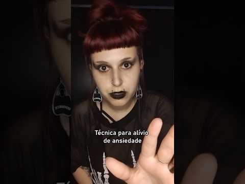 Técnica para ALÍVIO de CRISE de ANSIEDADE  #asmr #asmrsounds