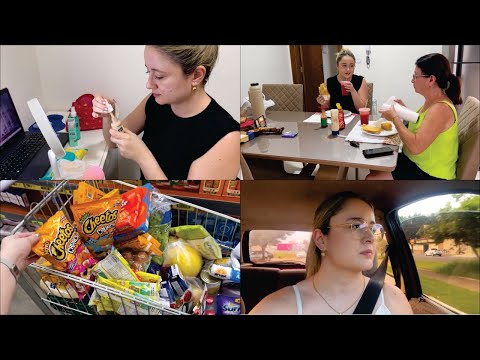 ASMR VLOG: ALMOÇO COM MINHA MÃE, COMPRAS NO MERCADO, RESENHA SINCERA DA LINHA FIX VIZZELA