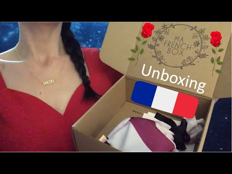 ASMR * Unboxing Mafrenchbox d'avril * 100% Française