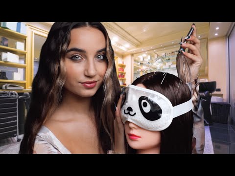 ASMR : Le salon de coiffure LE plus RELAXANT ✂️