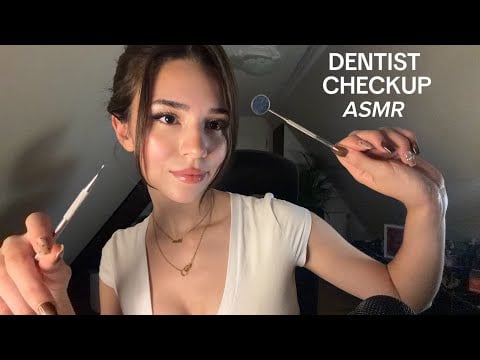 ASMR Dentist Roleplay 🦷 Gentle Dental Exam, Cleaning & Personal Attention (Whispered)
