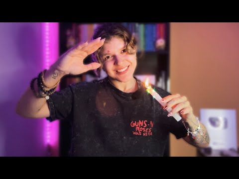ASMR BENZEDEIRA REMOVENDO SEU QUEBRANTE E MAU OLHADO COM VELA E ORAÇÕES