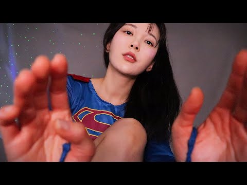 ASMR 재워 줄게요💤 슈퍼걸이 당신을 구출 아니...납치 인가?🤔 가스라이팅이 난무하는 트리거 잔치