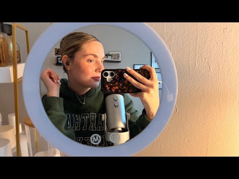 ASMR reverse tracing around my desk 
