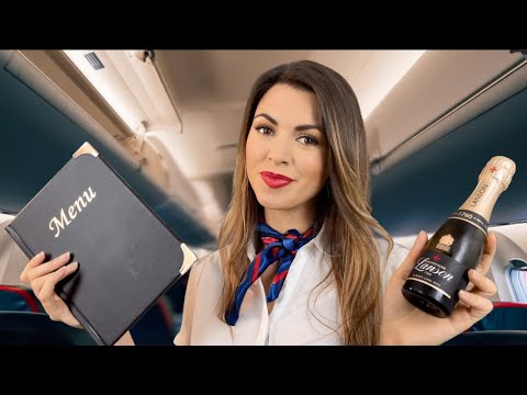 [ASMR] VIP Flight Attendant RP ✈️
