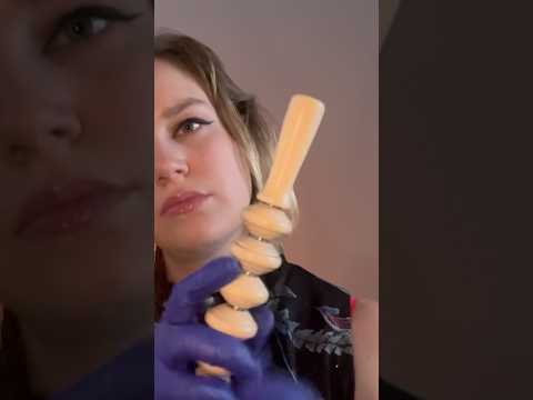 ASMR Fast & Aggressive Massage With Wooden Tools + Gloves