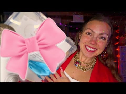 asmr/ HUGE Galentine’s Day UNBOXING❤️🎀😍🩷🍷