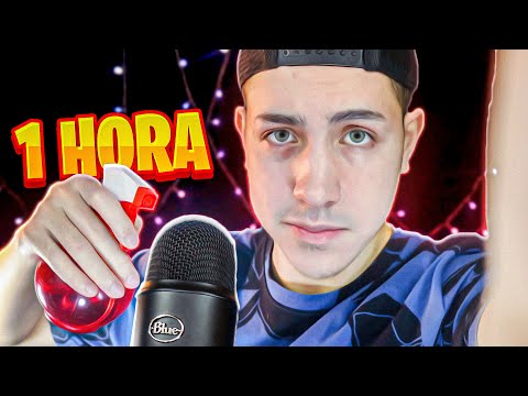 ASMR 1 HORA – SONS DE BOCA E ÁGUA RELAXANTES *BLUE YETI*