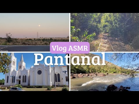 ASMR - Vlog Pantanal MS | Estrada Parque Piraputanga e Aquidauana | Um Pouco De História