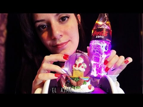 ♡ASMR español♡ COSQUILLAS de NAVIDAD!🎄 Binaural 3Dio♥