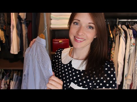 My ASMR Closet Tour