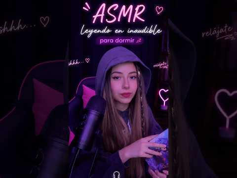 TE LEO EN INAUDIBLE 💓🎧 #asmr #andreaasmr