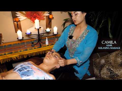 CAMILA ASMR 🩵 FULL BODY SEDATIVE MASSAGE