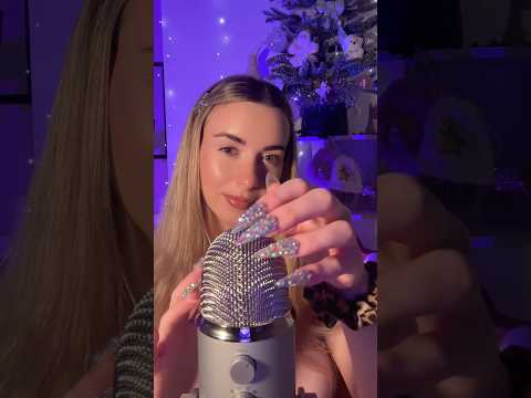 ASMR new nails means mic scratching 💅🏻🪩  #asmrnails #asmrmicscratching
