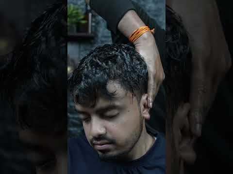 New! Lightning-Fast Oily Head & Ear Massage | Intense Tingles & Sleep ASMR #shorts