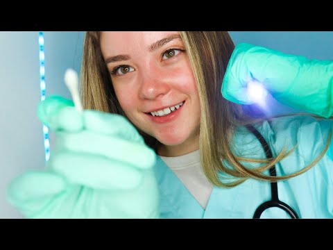 ASMR NURSE FULL BODY Examination Roleplay | EAR Fixing