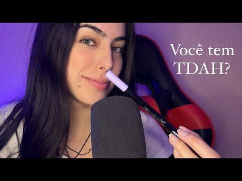 ASMR PARA QUEM TEM TDAH