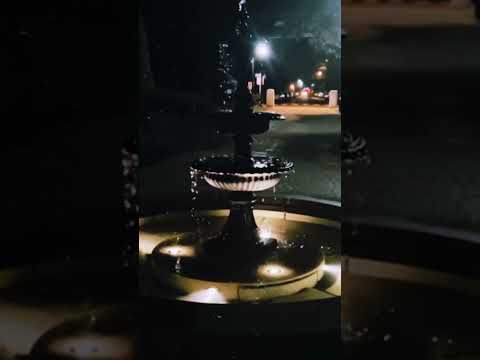 soothing water #asmr #asmrsounds #dark #water #fountain