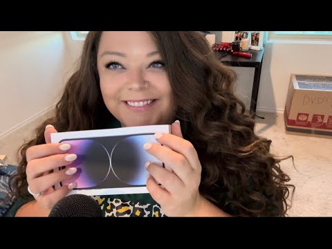 ASMR - Shopping haul tapping! (Halloween store, Homegoods, Barnes&Noble, etc)