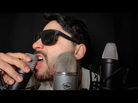 ASMR Tingly Mouth Sounds Mic Comparison (Blue Yeti VS Rode NT1)