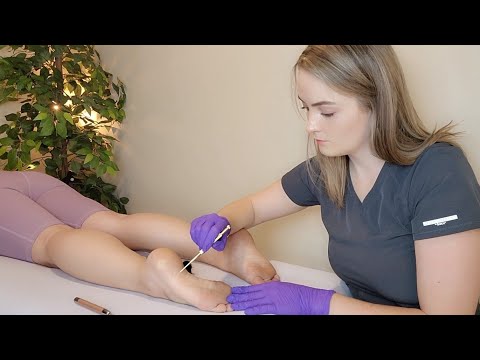 ASMR Feet Exam & Massage for DEEP RELAXATION - Medical Podiatry Assessment - Soft Spoken Roleplay