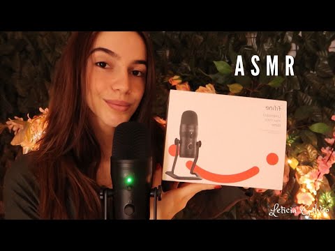 ASMR - REVIEW FIFINE K690 NOVO MIC DO CANAL