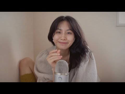 ASMR whisper ramble (最後少し日本語)