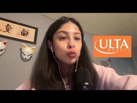 ASMR// HUGE ULTA HAUL🩷 (lots of whispering and tapping sounds)