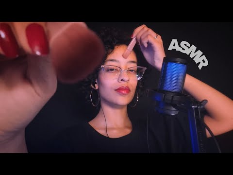 ASMR COM TOQUES ESPELHADOS 🪞 + som de chuva no fundo