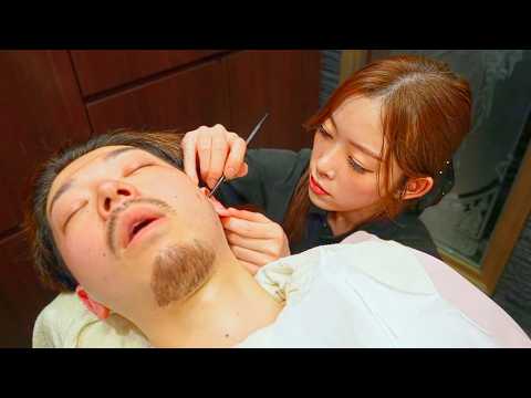 💈(ASMR) She Didn't Just Cut His Hair… She Put Him to Sleep