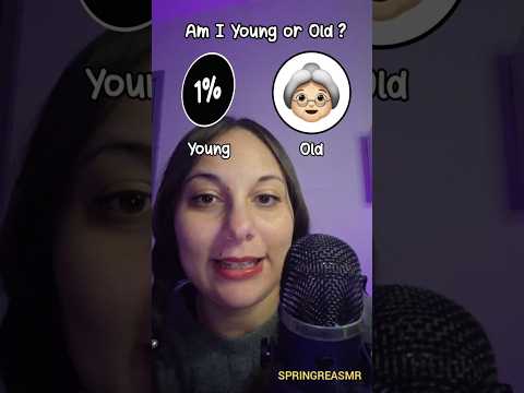 ASMR | Amanhã velho será 🎶😂💜 #relax