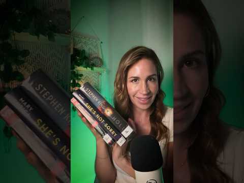 ✨ ASMR Book Review ✨whispers, page turning, and gentle tapping📚💤 #asmrbookreview #asmrreading